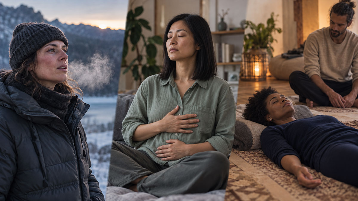 différences méthode wim hof cohérence cardiaque breathwork